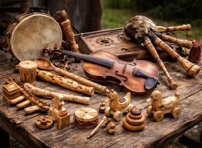 Népi hangszerek és játékok